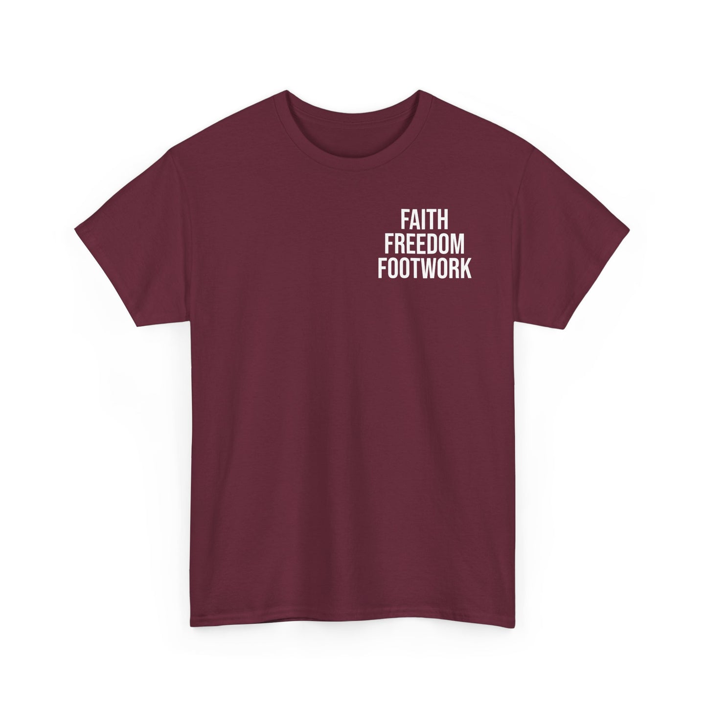 Faith. Freedom. Footwork. – Christian Dancer Tee