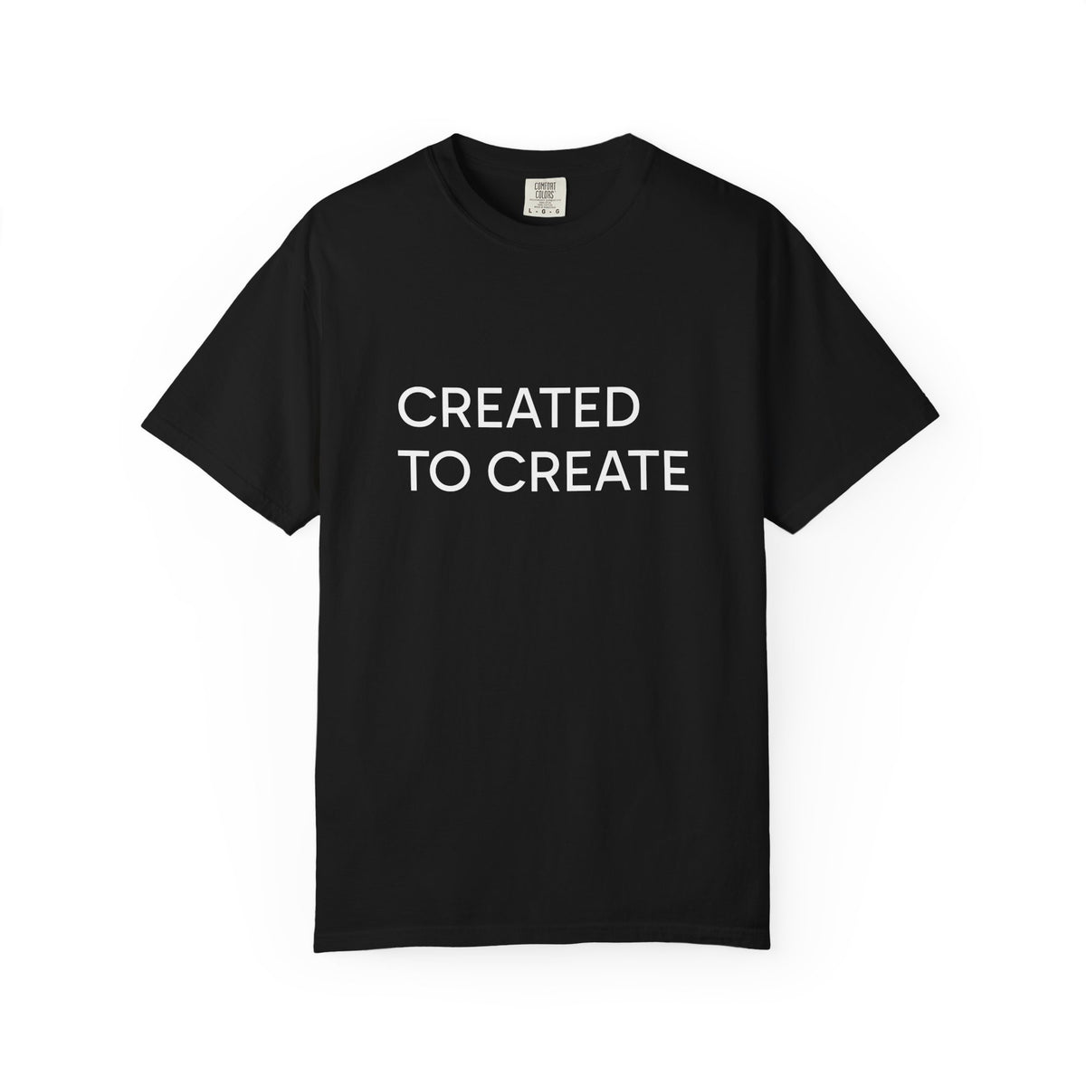 Created to Create T-Shirt — 'Every step. Every move. Every breath.' Inspirational Graphic Tee
