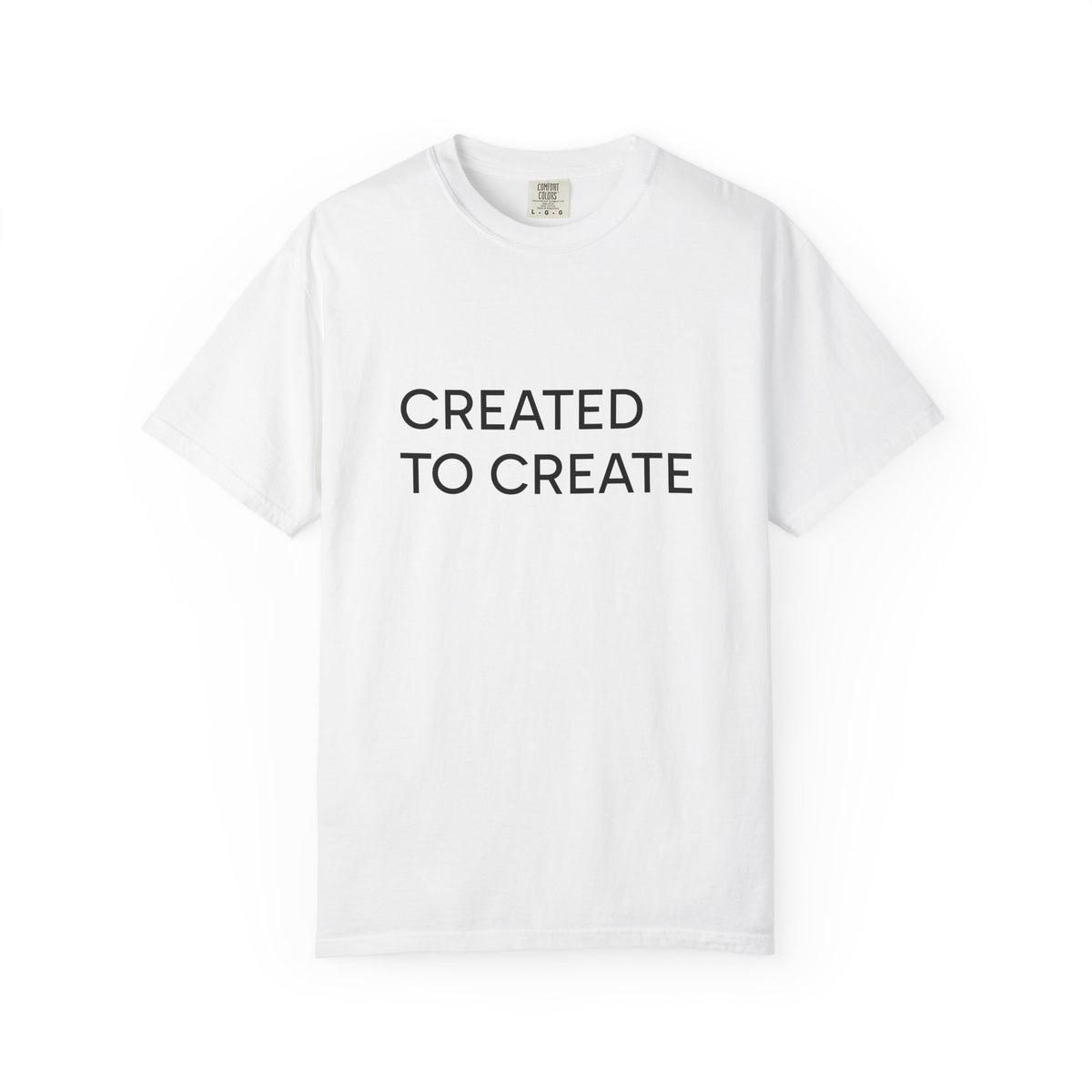 Created to Create T-Shirt — 'Every step. Every move. Every breath.' Inspirational Graphic Tee