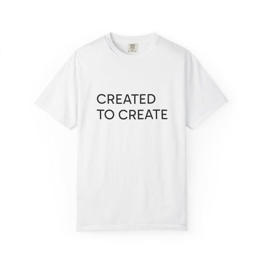 Created to Create T-Shirt — 'Every step. Every move. Every breath.' Inspirational Graphic Tee